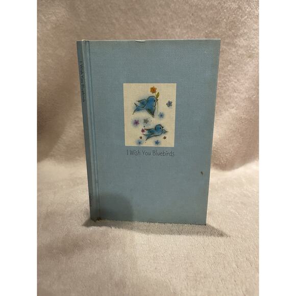 I Wish You Bluebirds by Mary Alice Loberg -1970 HCDJ Hallmark - Picture 4 of 11